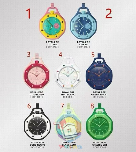 Uhr Swatch x AP Royal Pop, Box inklusive 30