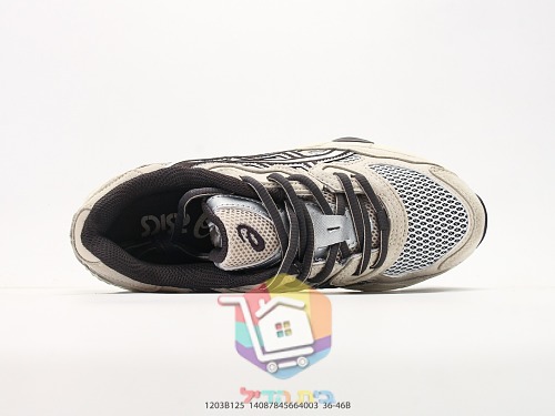 ASICS Sneaker in Creme mit sichtbarem Gel an der Ferse 6