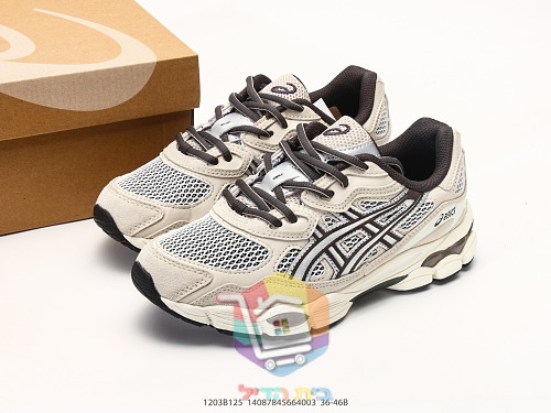 ASICS Sneaker in Creme mit sichtbarem Gel an der Ferse 9