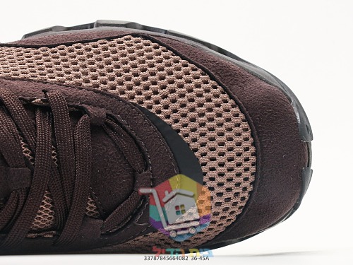 OC Sneaker in Wildleder und Mesh, Grün und Bordeaux 2