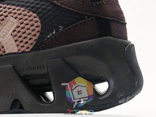 OC Sneaker in Wildleder und Mesh, Grün und Bordeaux 3