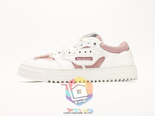 Off-White Off-Court 3.0 Sneaker in Weiß und Rosa 8