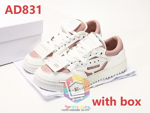 Off-White Off-Court 3.0 Sneaker in Weiß und Rosa 10