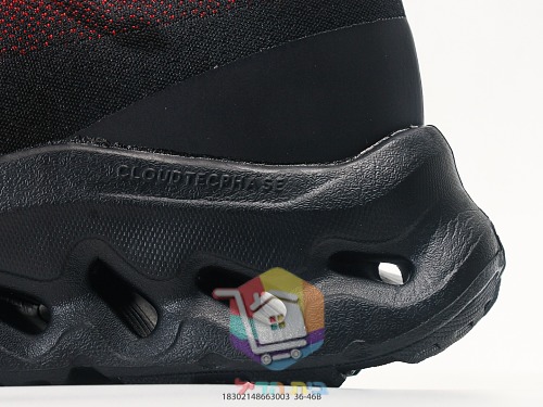 OC Laufschuhe mit Farbverlauf von Schwarz zu Rot 2