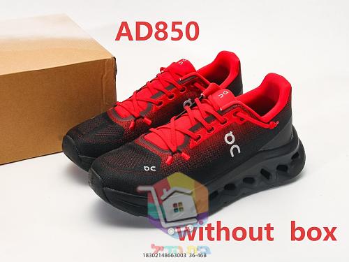 OC Laufschuhe mit Farbverlauf von Schwarz zu Rot 10