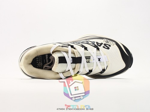 SALOMON Trailschuhe in Schwarz und Creme mit verstärktem Halt 16
