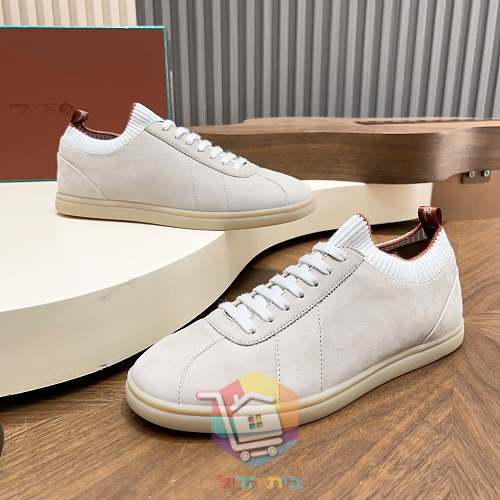 Sneaker Loro Piana aus Wildleder 8