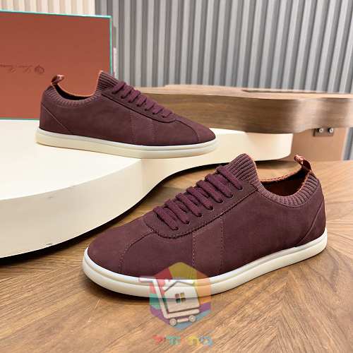 Sneaker Loro Piana aus Wildleder 16