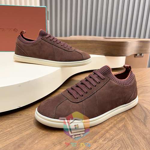 Sneaker Loro Piana aus Wildleder 17