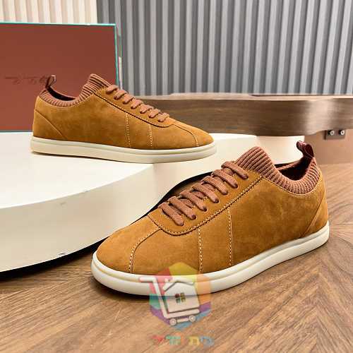 Sneaker Loro Piana aus Wildleder 32
