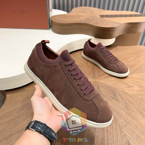 Sneaker Loro Piana aus Wildleder 35