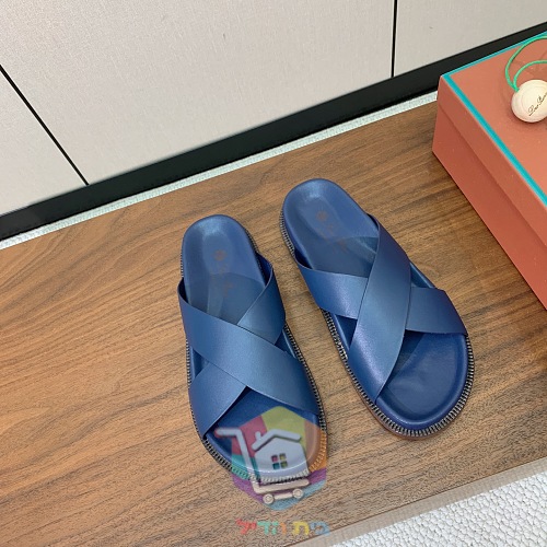 Sandalen Loro Piana Summer Walk aus Leder mit gekreuzten Riemen 16