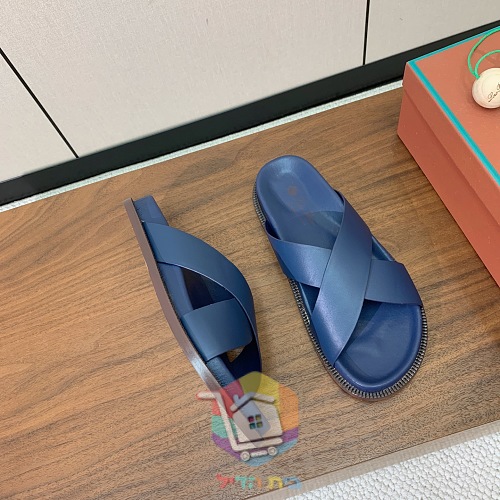 Sandalen Loro Piana Summer Walk aus Leder mit gekreuzten Riemen 18
