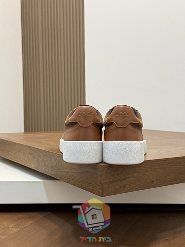 Sneaker BOSS aus Wildleder und Leder 2