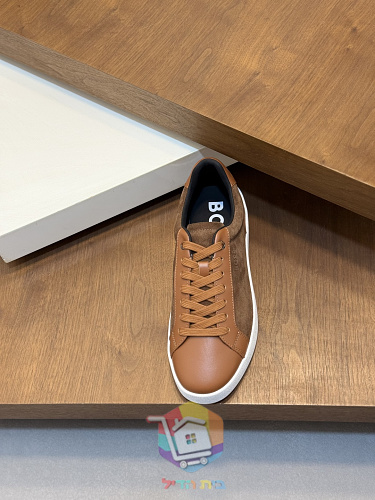 Sneaker BOSS aus Wildleder und Leder 4