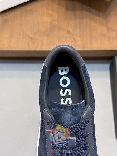 Sneaker BOSS aus Wildleder und Leder 12