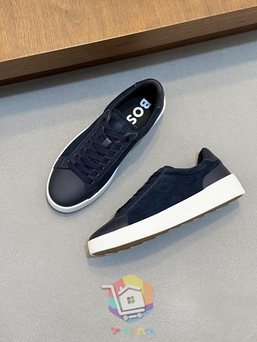 Sneaker BOSS aus Wildleder und Leder 14