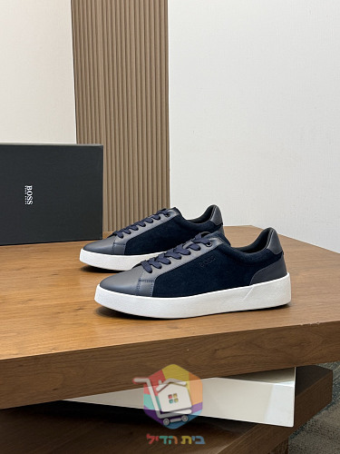 Sneaker BOSS aus Wildleder und Leder 16