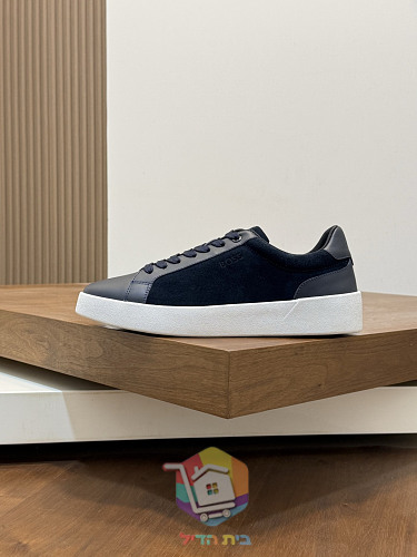 Sneaker BOSS aus Wildleder und Leder 17