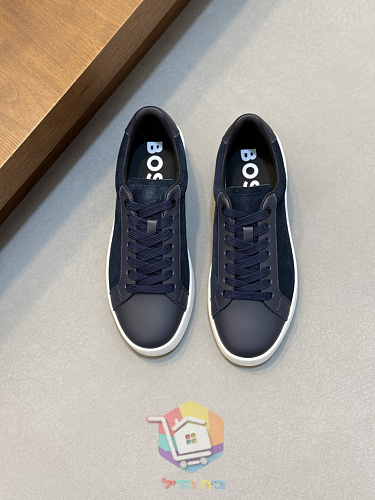 Sneaker BOSS aus Wildleder und Leder 18