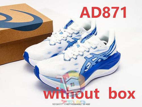 ASICS Laufschuhe mit blauem Spritzer-Print 10