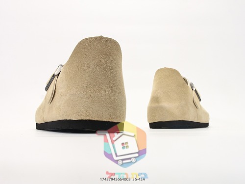 Clogs BIRKENSTOCK aus beigem Wildleder 3