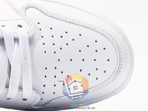 Golfschuhe Air Jordan 1 Low in Weiß 2