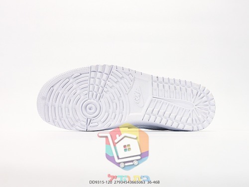 Golfschuhe Air Jordan 1 Low in Weiß 6