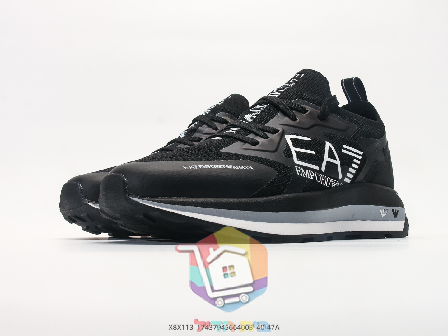 Laufschuhe EA7 Emporio Armani aus Strick