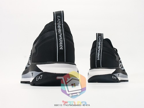 Laufschuhe EA7 Emporio Armani aus Strick 3
