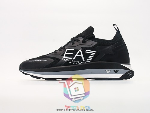 Laufschuhe EA7 Emporio Armani aus Strick 8