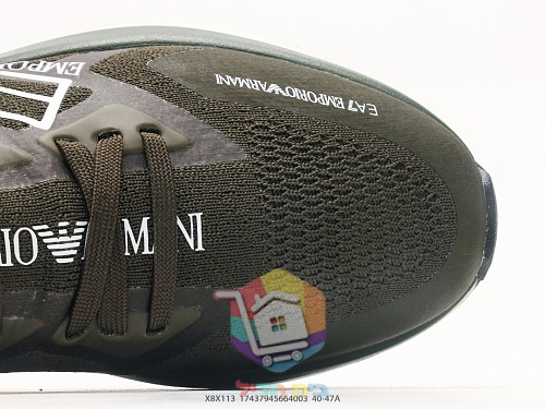 Laufschuhe EA7 Emporio Armani aus Strick 9
