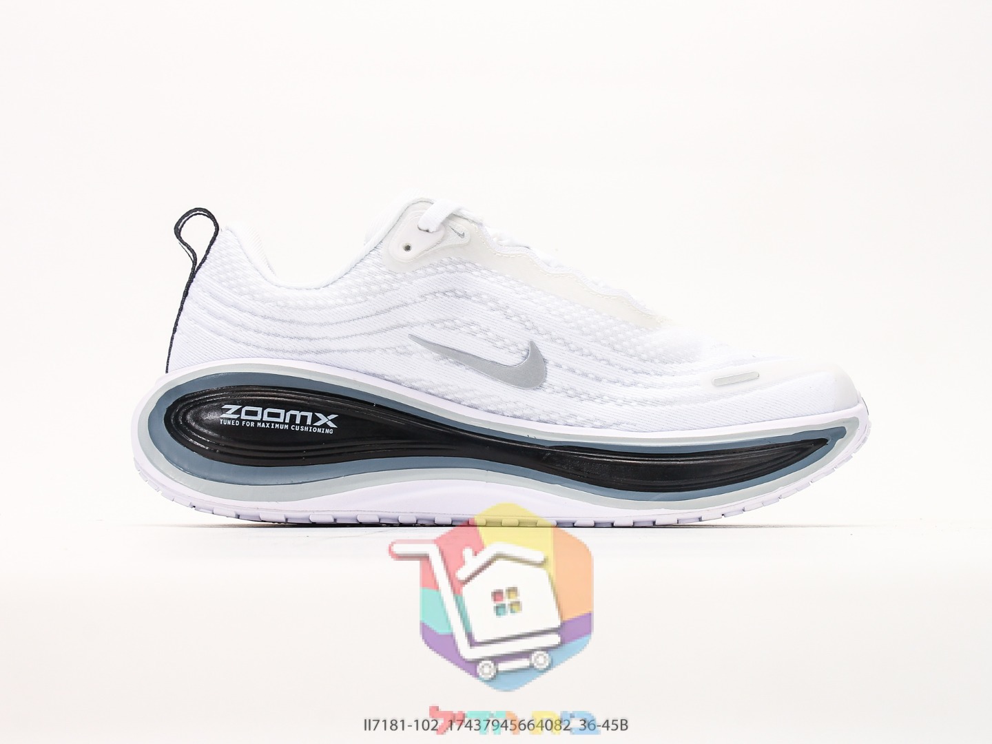 Laufschuhe Nike in Weiß mit Luftpolster