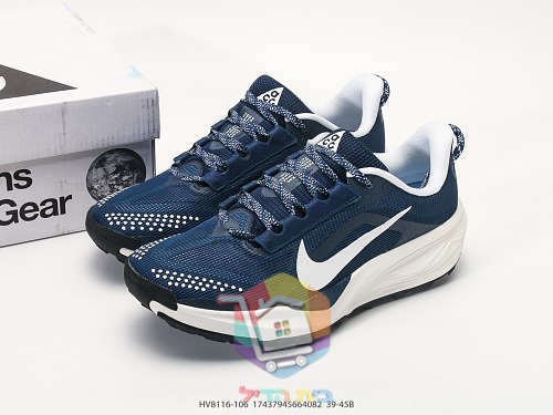 Laufschuhe Nike ACG in Blau und Weiß 10