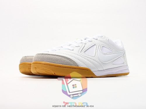Sneaker Nike in Weiß mit karamellfarbener Sohle 5