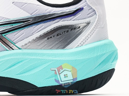 Tennisschuhe ASICS in Weiß mit Neon-Details 15