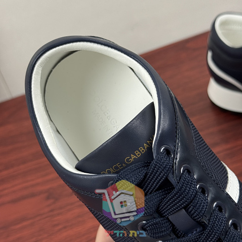 Dolce & Gabbana Sneaker mit Metallplatte an der Seite 3