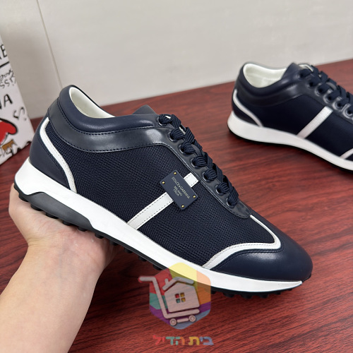 Dolce & Gabbana Sneaker mit Metallplatte an der Seite 6