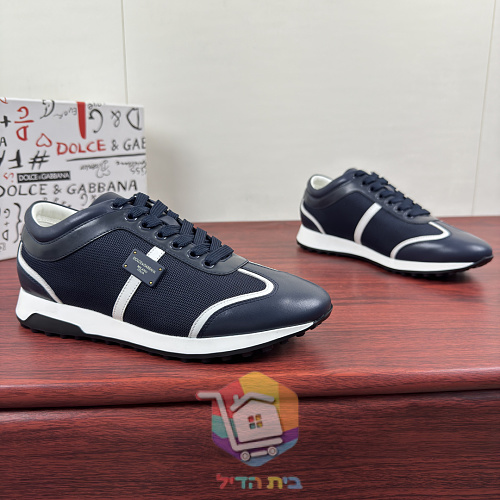 Dolce & Gabbana Sneaker mit Metallplatte an der Seite 8