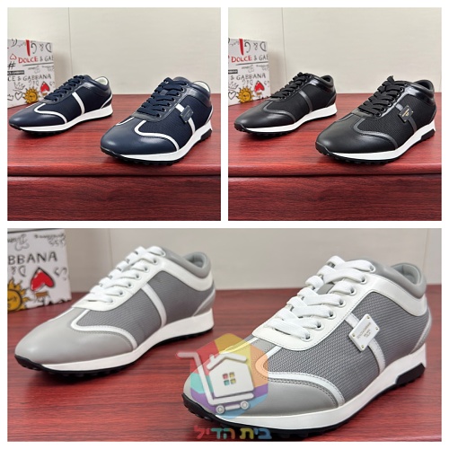 Dolce & Gabbana Sneaker mit Metallplatte an der Seite 25