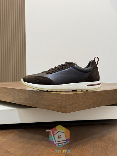 Loro Piana Flexy Walk Schuhe aus Leder und Wildleder 15