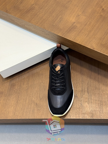 Loro Piana Flexy Walk Schuhe aus Leder und Wildleder 20