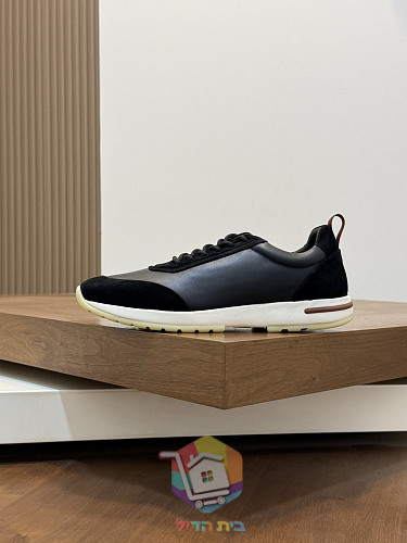Loro Piana Flexy Walk Schuhe aus Leder und Wildleder 23