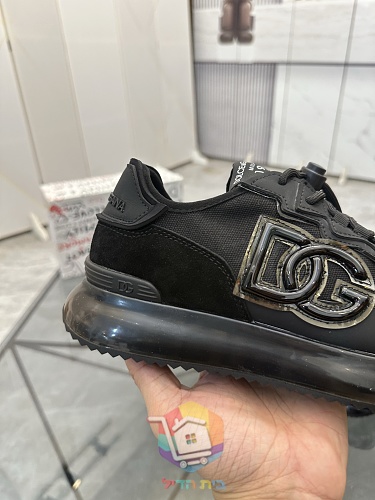 Dolce & Gabbana Sneaker mit Elastikschnürung und Schnalle 1