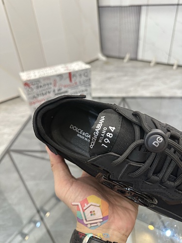 Dolce & Gabbana Sneaker mit Elastikschnürung und Schnalle 4