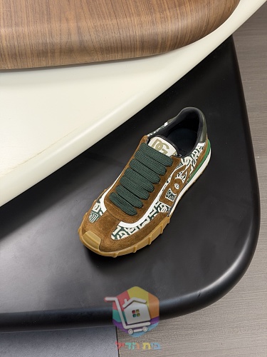 Dolce & Gabbana Sneaker mit DG-Logo aus Leder 12
