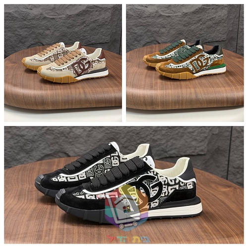 Dolce & Gabbana Sneaker mit DG-Logo aus Leder 25