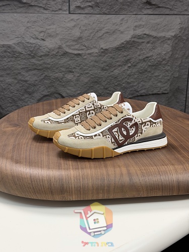 Dolce & Gabbana Sneaker mit DG-Logo aus Leder 28