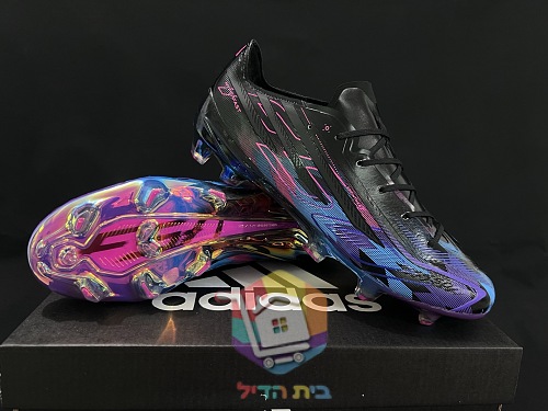 adidas Fußballschuhe in Schwarz mit schillerndem Finish 8