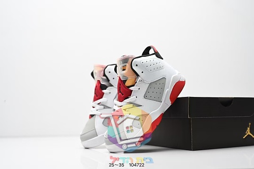 נעלי ילדים Air Jordan 6 Retro, 18 גוונים 19
